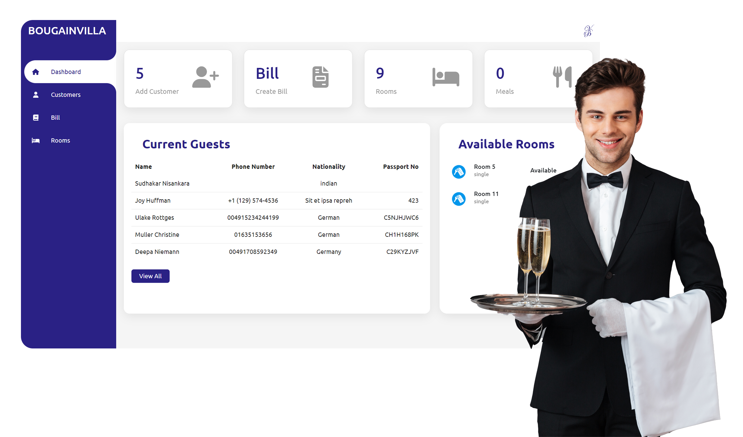 MSIC Hotel Management System